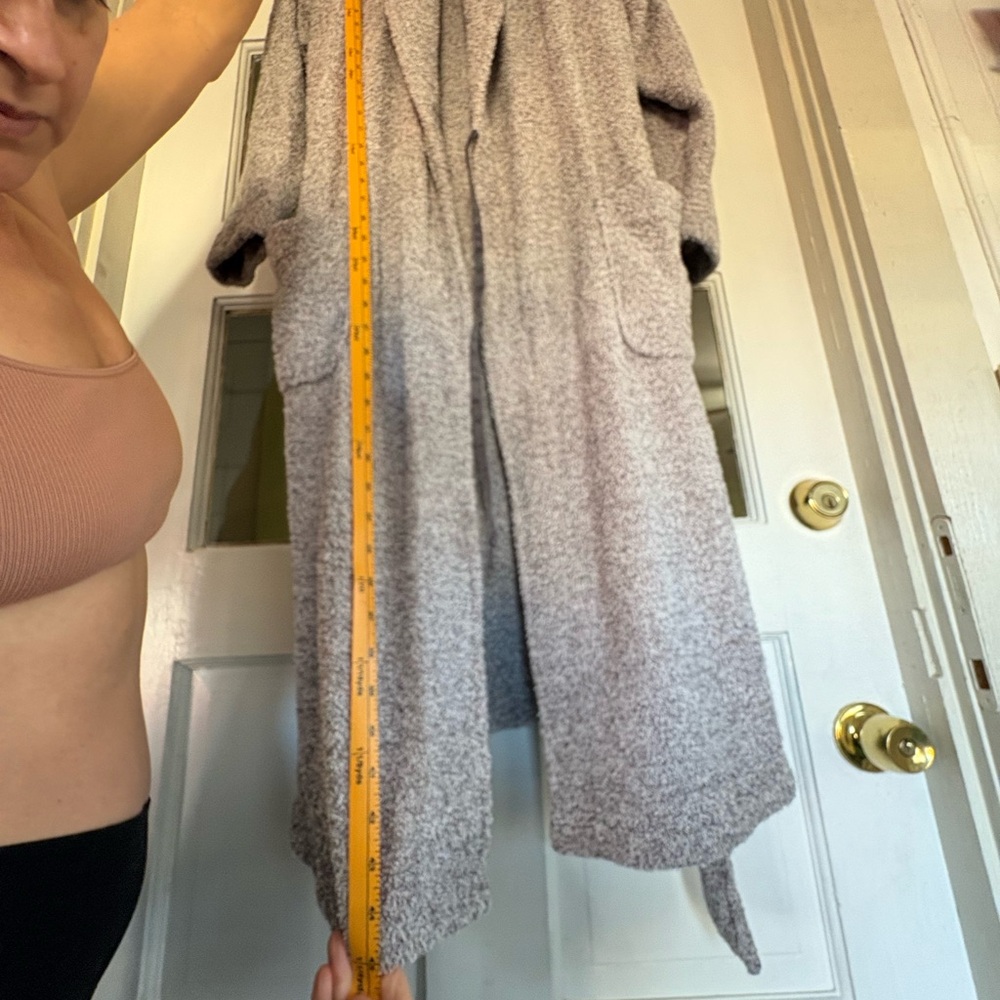 Gilligan & O'Malley Soft Gray Women's Robe - Picture 8 of 8